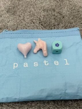 CJ Hendry Pastel Beads - Heart, Unicorn, Flower Dice